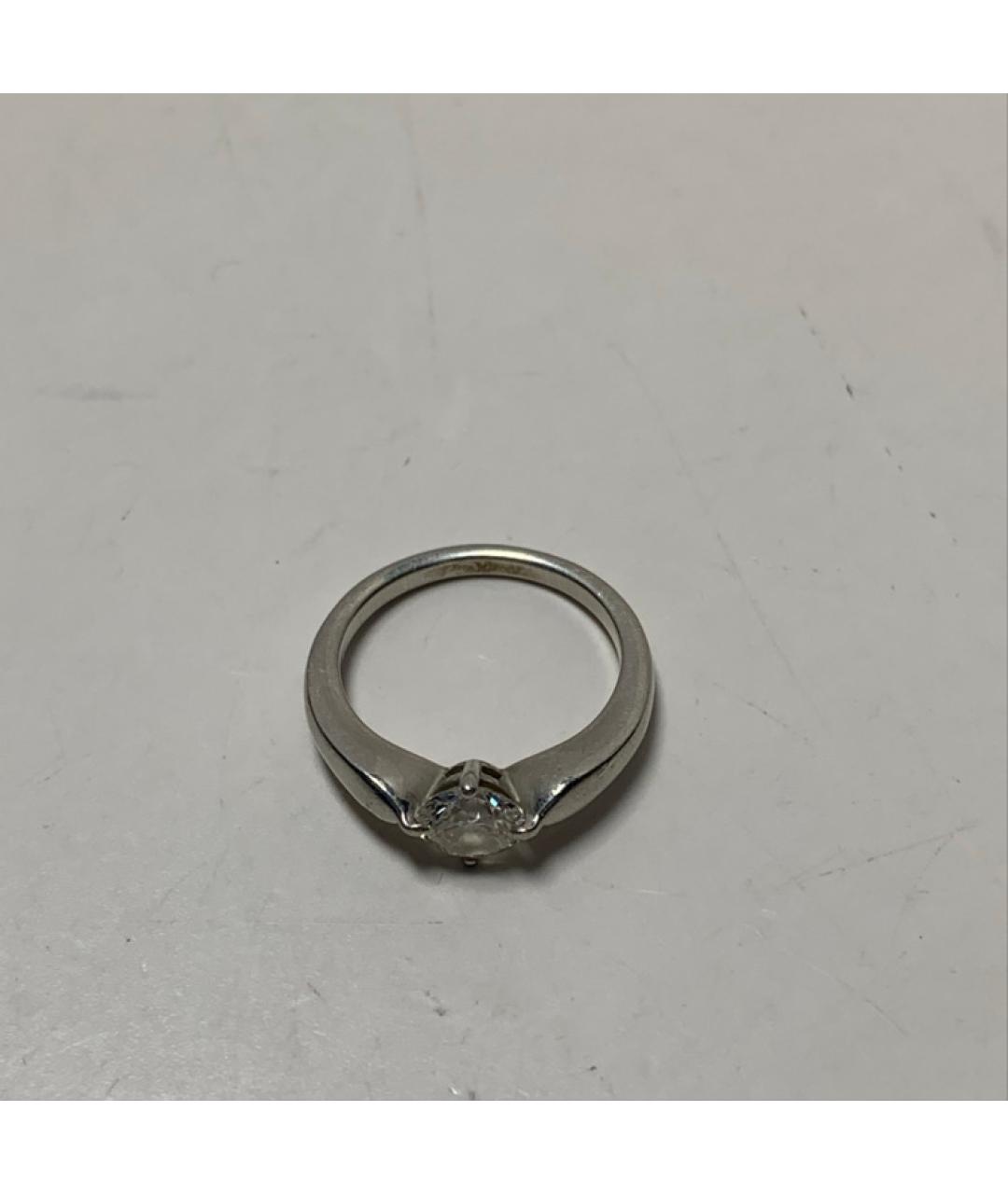 BVLGARI Серебряное платиновое кольцо, фото 7