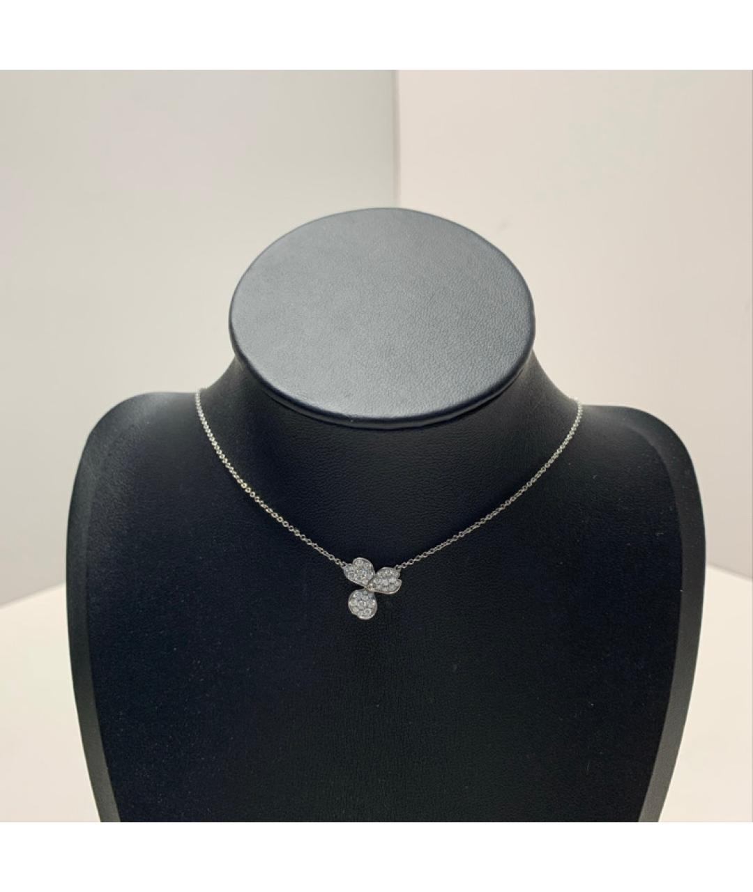 TIFFANY&CO Серое платиновое колье, фото 8