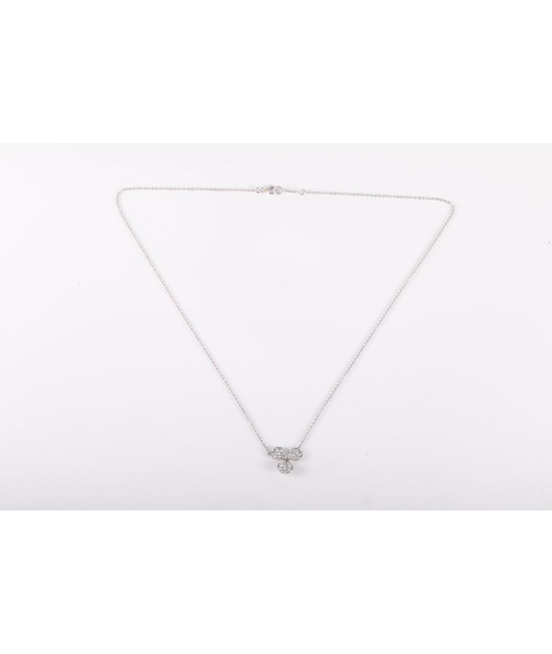 TIFFANY&CO Серое платиновое колье, фото 6