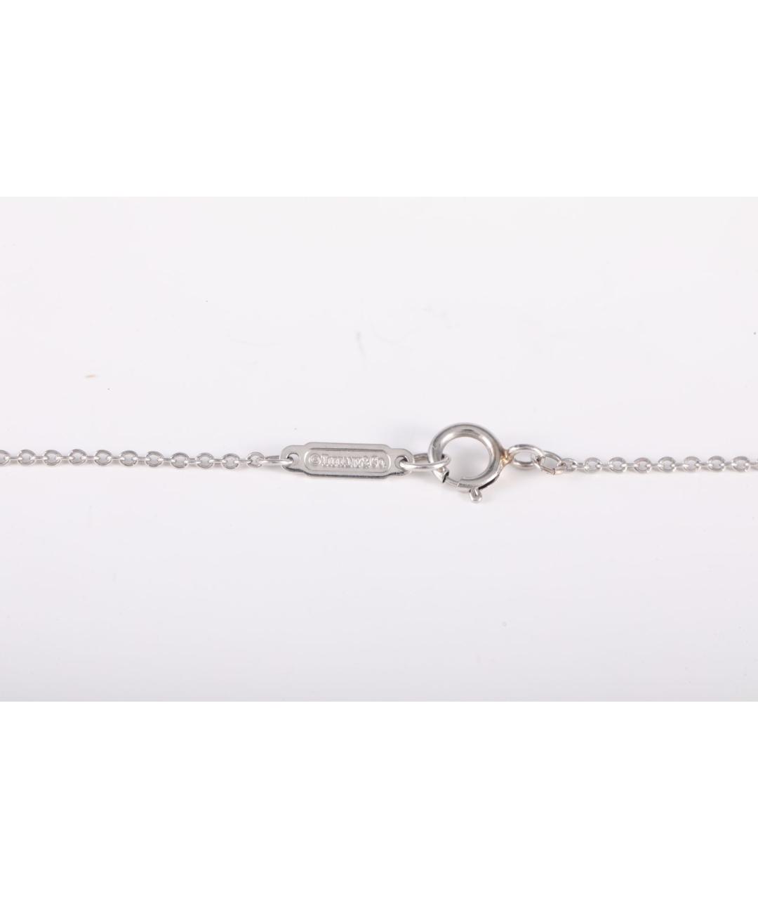 TIFFANY&CO Серое платиновое колье, фото 5