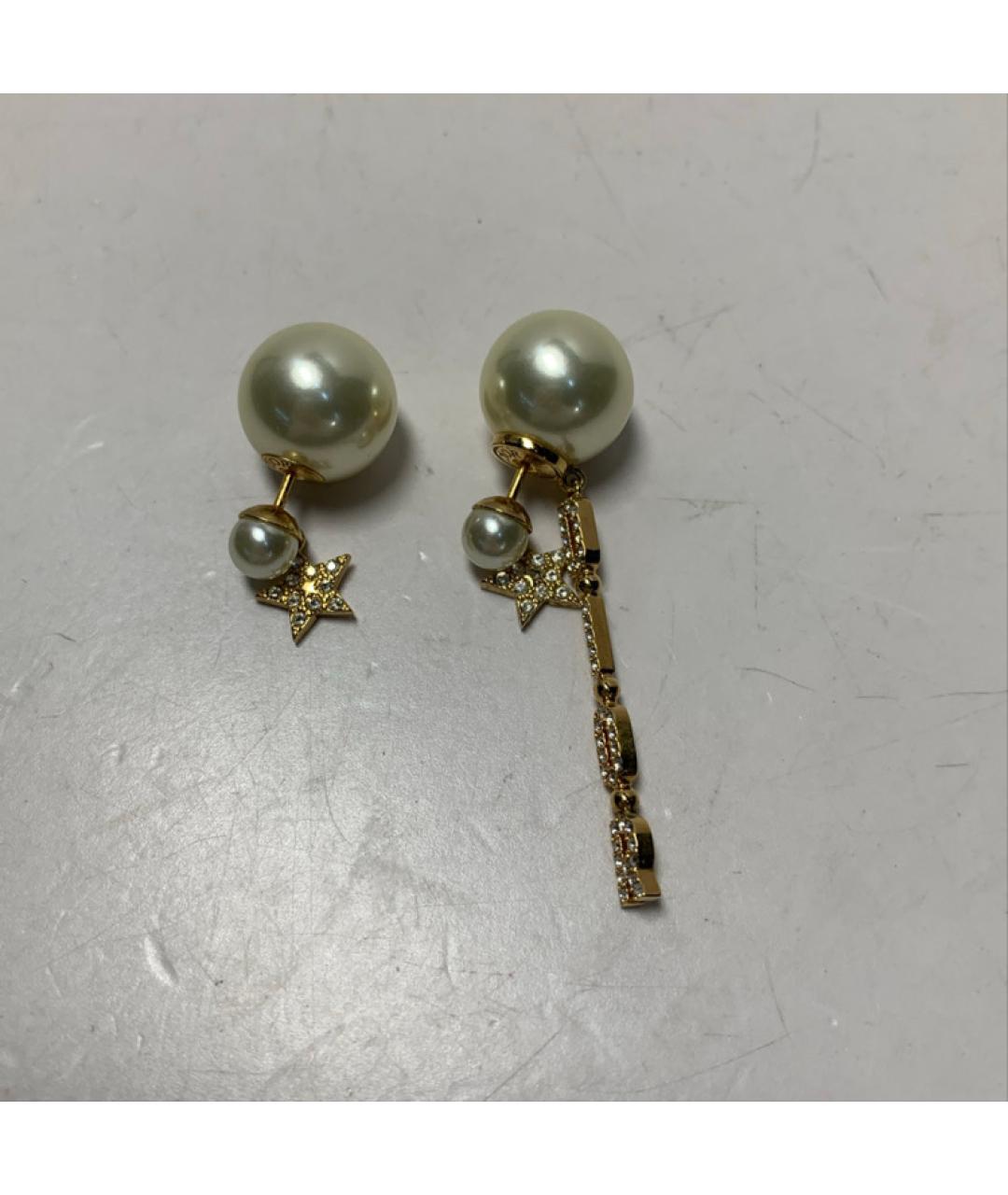 CHRISTIAN DIOR Металлические серьги, фото 8