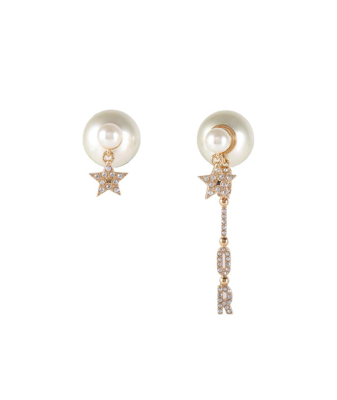 CHRISTIAN DIOR Металлические серьги, фото 1