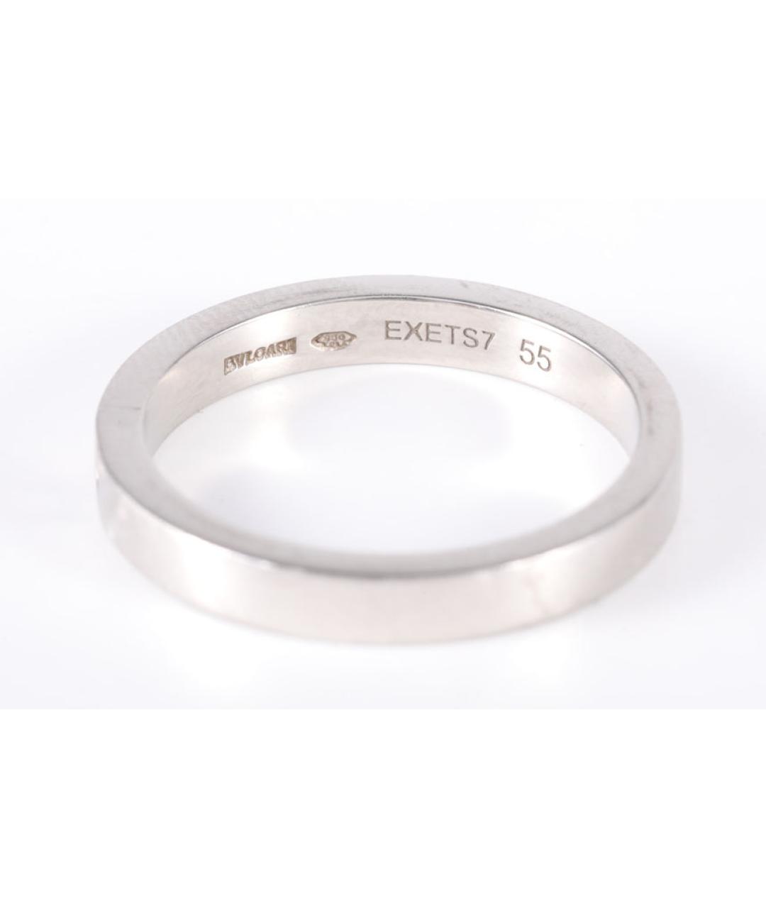 BVLGARI Серое платиновое кольцо, фото 6