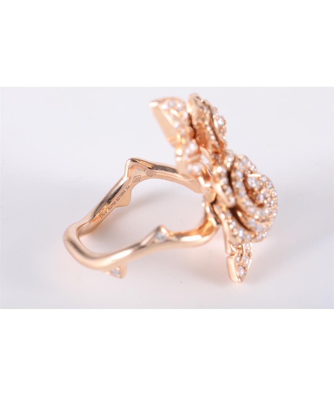 CHRISTIAN DIOR Золотое кольцо из розового золота, фото 6