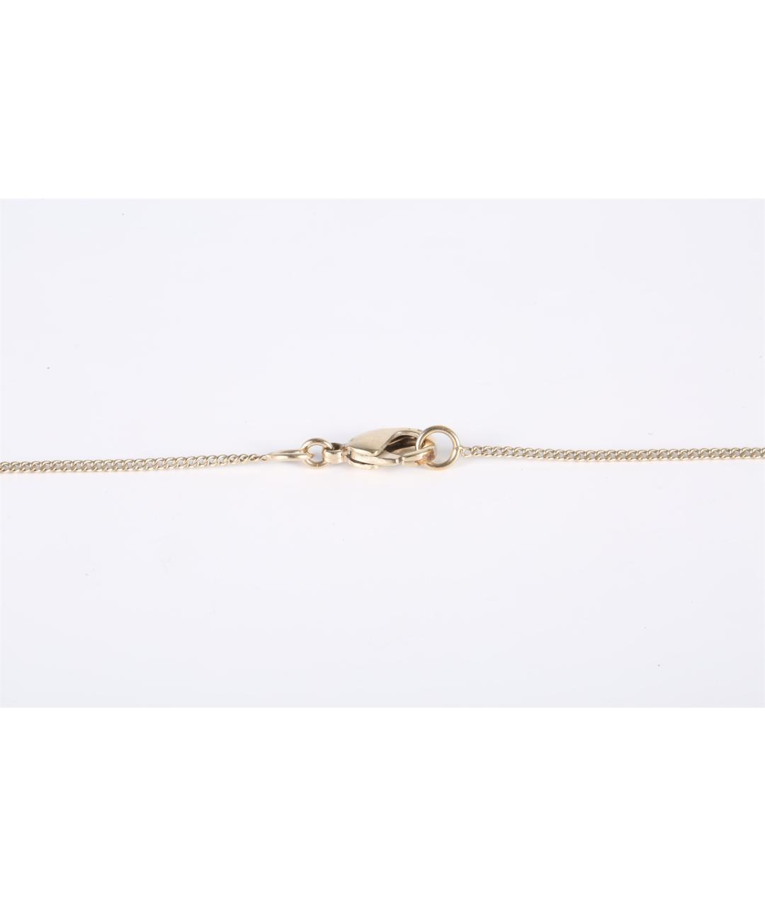 CHANEL Золотая металлическая подвеска, фото 5