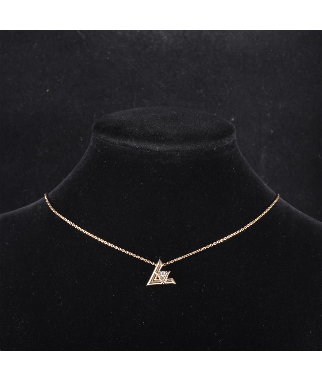 LOUIS VUITTON Колье из желтого золота, фото 7