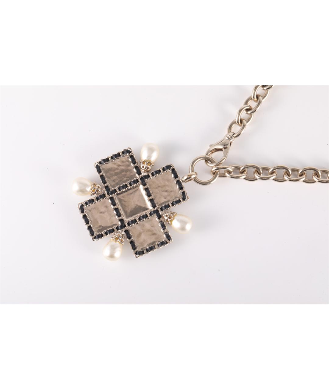 CHANEL Металлическое колье, фото 3