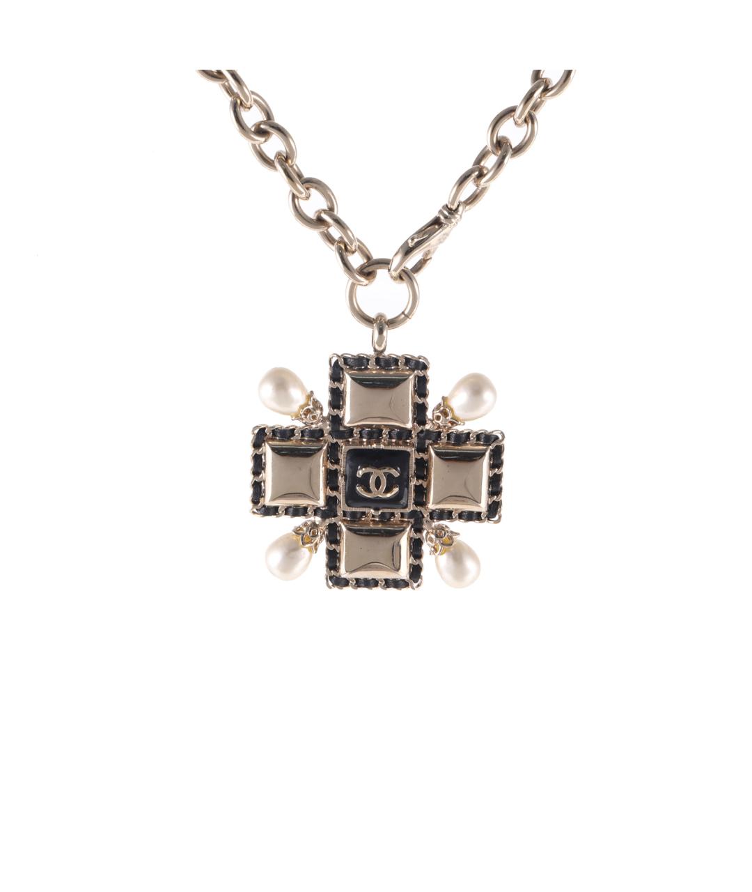 CHANEL Металлическое колье, фото 1