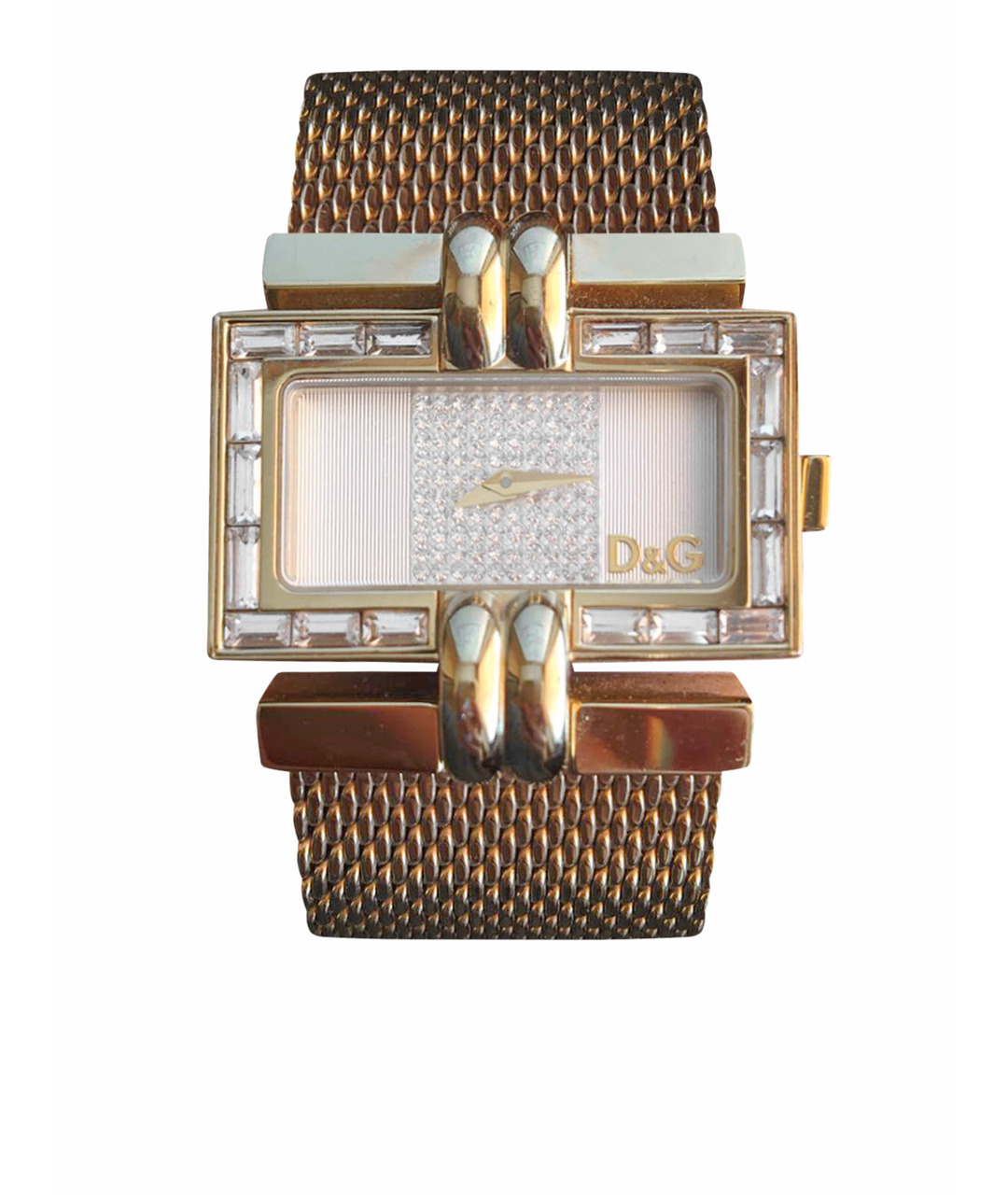 DOLCE&GABBANA Желтые металлические часы, фото 1
