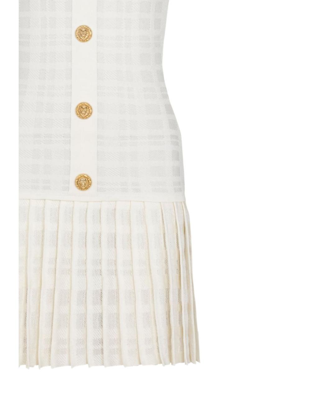 BALMAIN Мульти вискозное коктейльное платье, фото 2