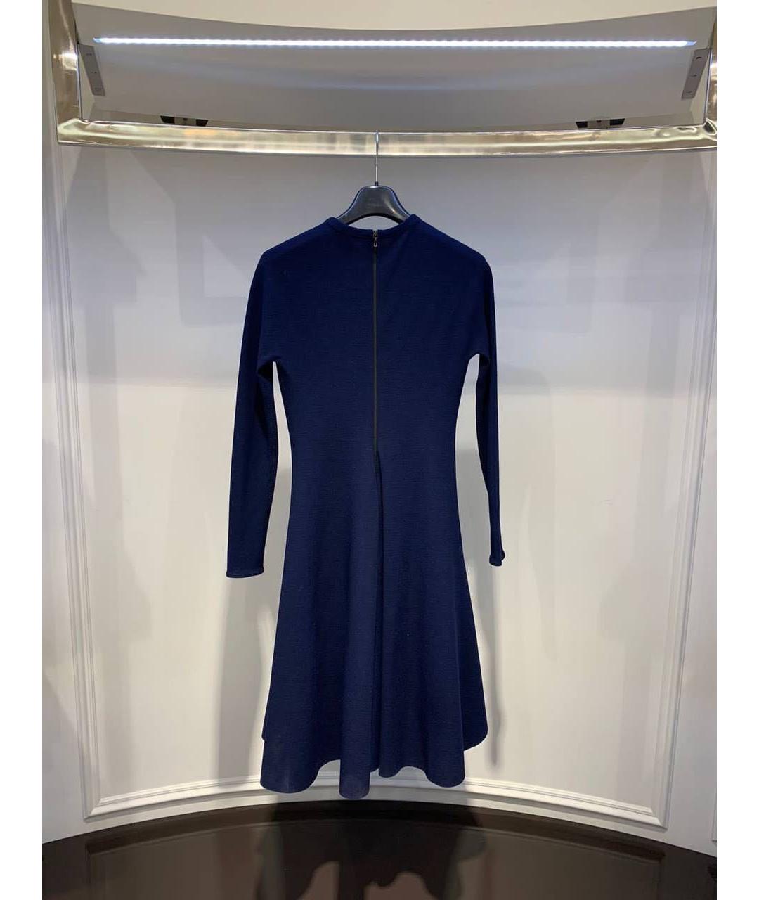 LANVIN Темно-синее повседневное платье, фото 2