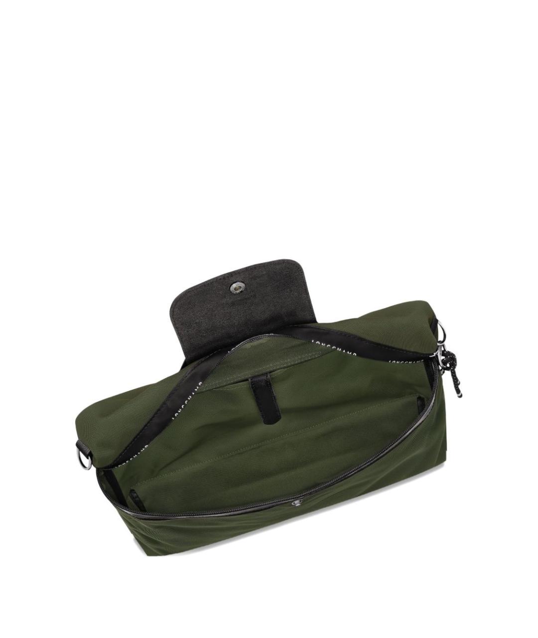 LONGCHAMP Зеленый синтетический портфель, фото 6