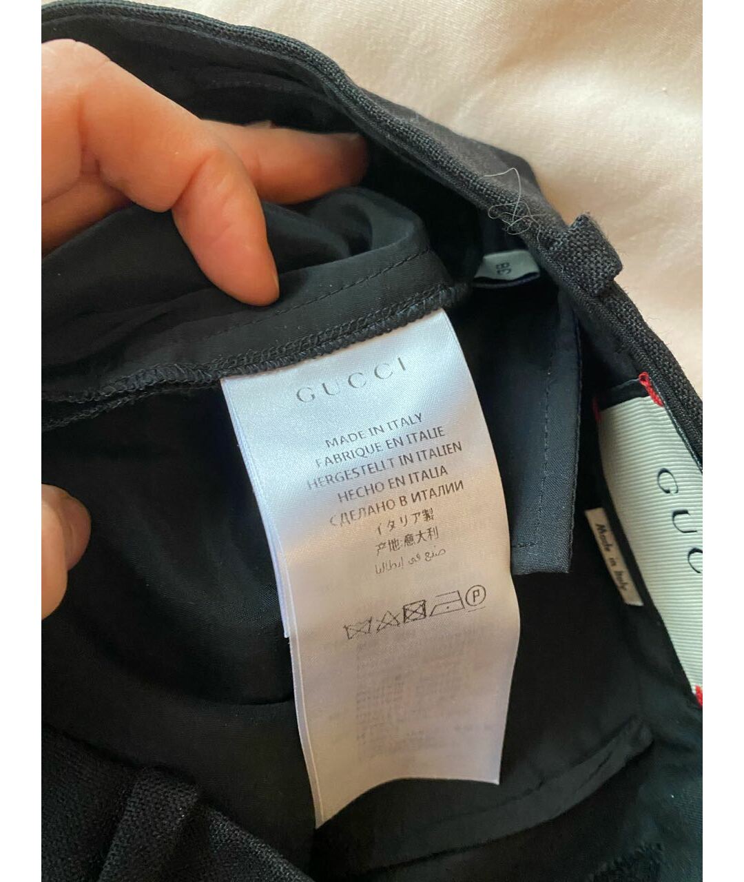 GUCCI Антрацитовые брюки широкие, фото 3