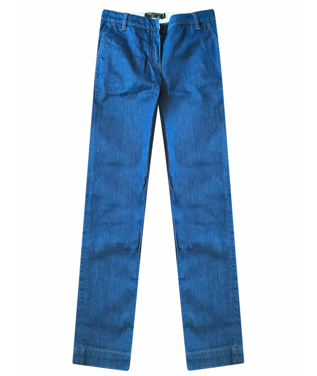 DOLCE&GABBANA Голубые прямые джинсы, фото 1