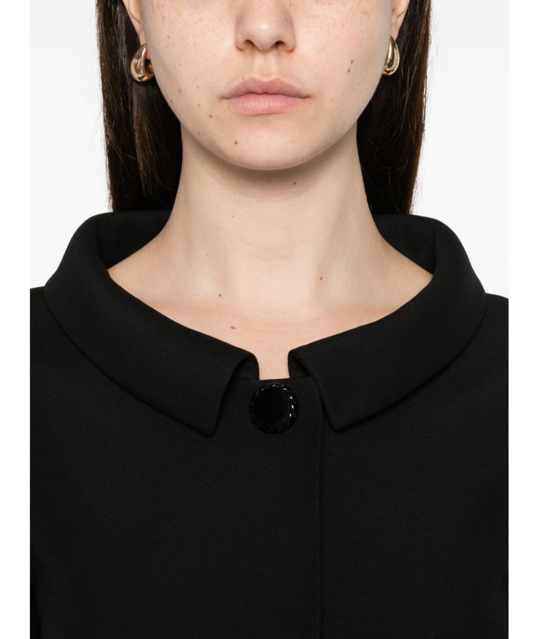 VALENTINO Черная шерстяная куртка, фото 2