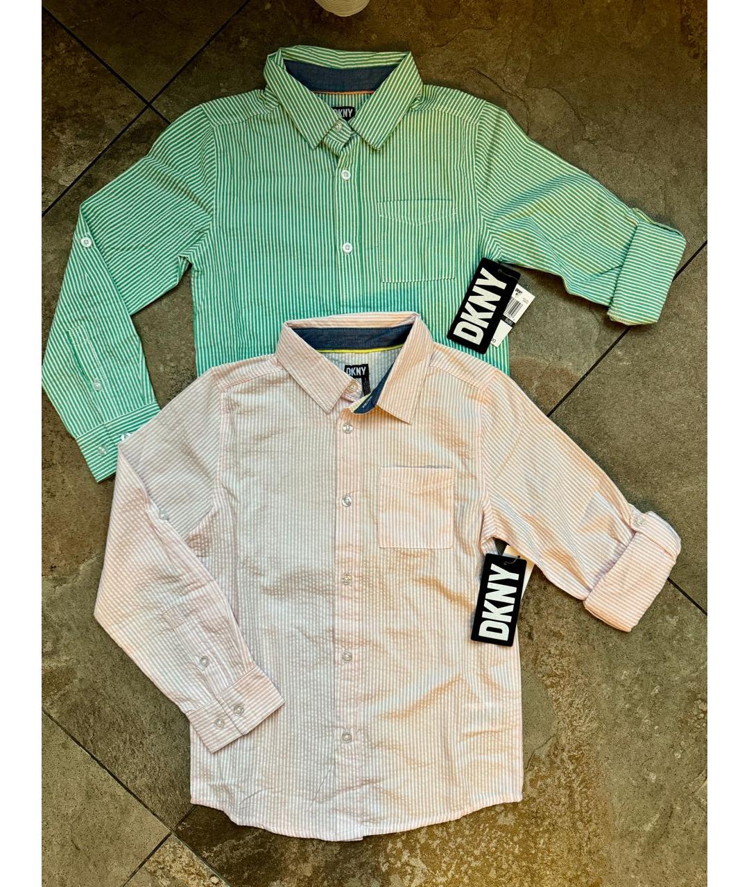 DKNY Хлопковая детская рубашка, фото 2