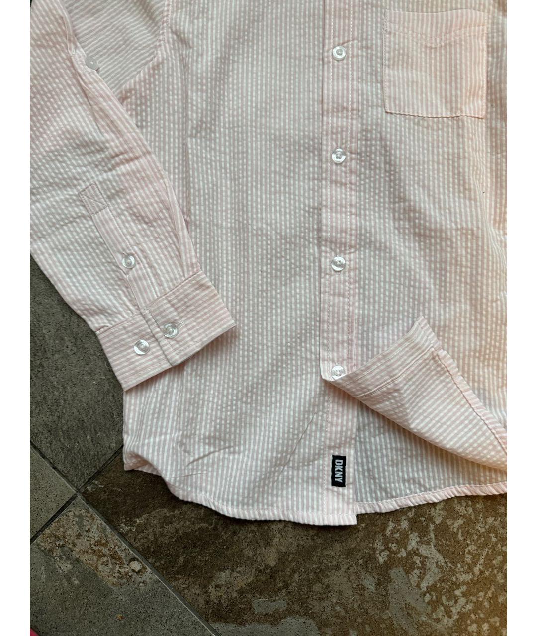 DKNY Хлопковая детская рубашка, фото 4