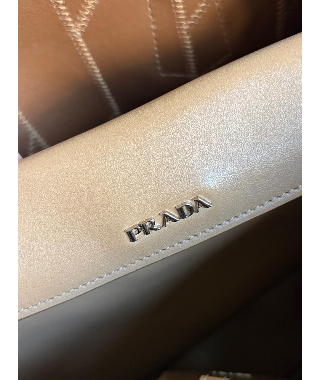 PRADA Мульти кожаная сумка с короткими ручками, фото 8