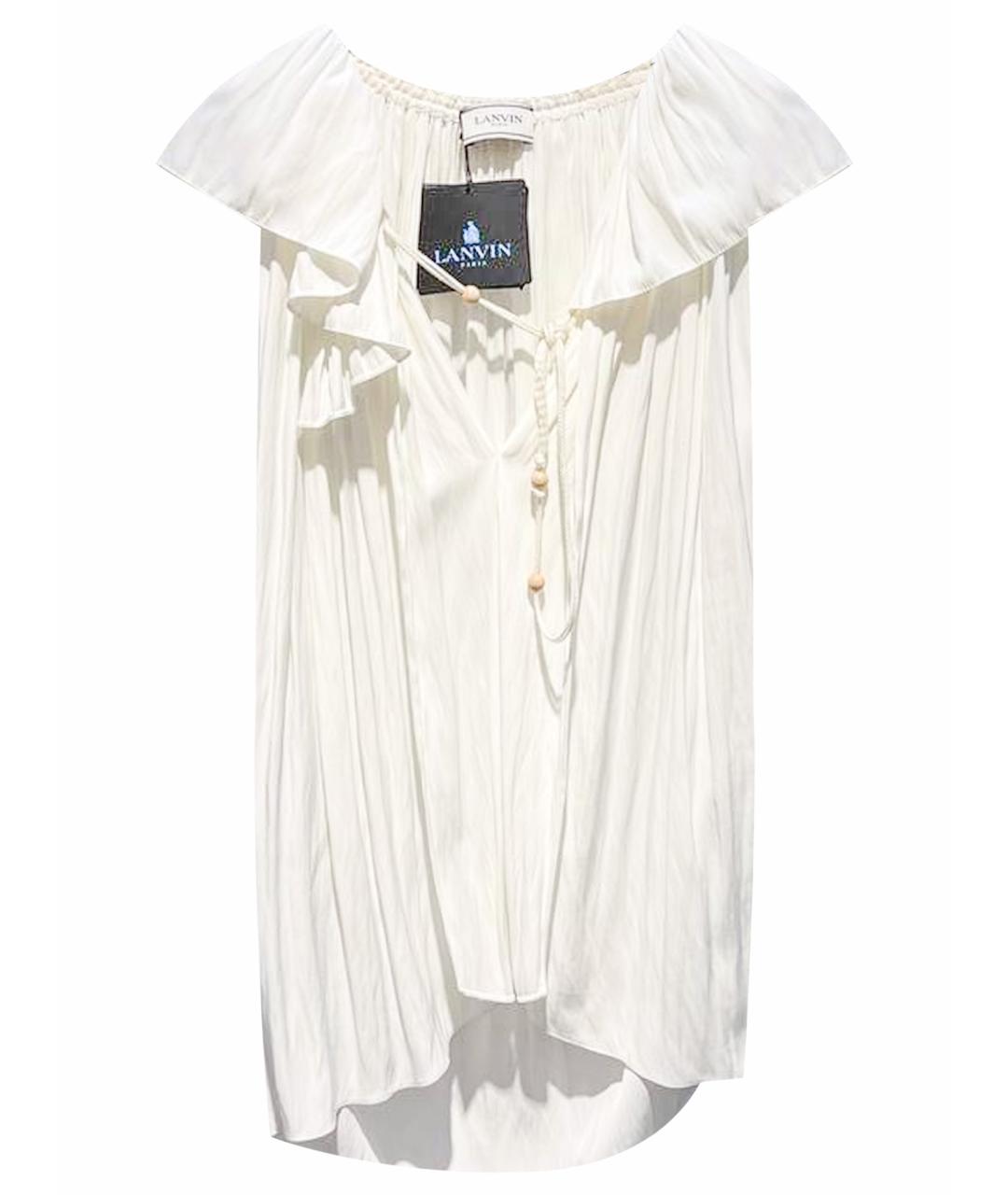 LANVIN Белая блузы, фото 1