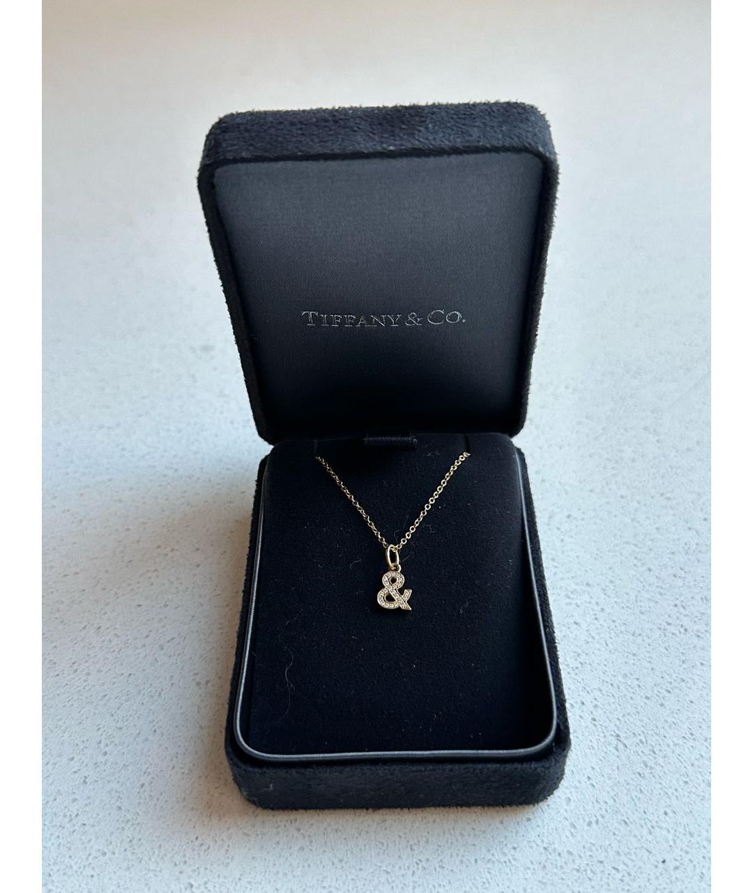 TIFFANY&CO Золотая подвеска из желтого золота, фото 2