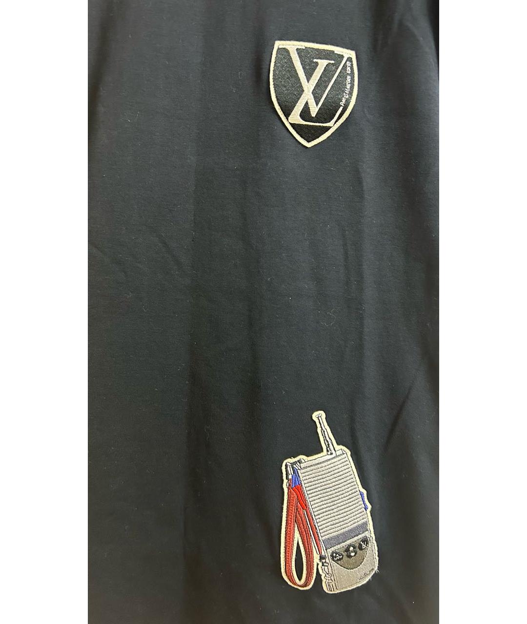 LOUIS VUITTON Темно-синее повседневное платье, фото 4