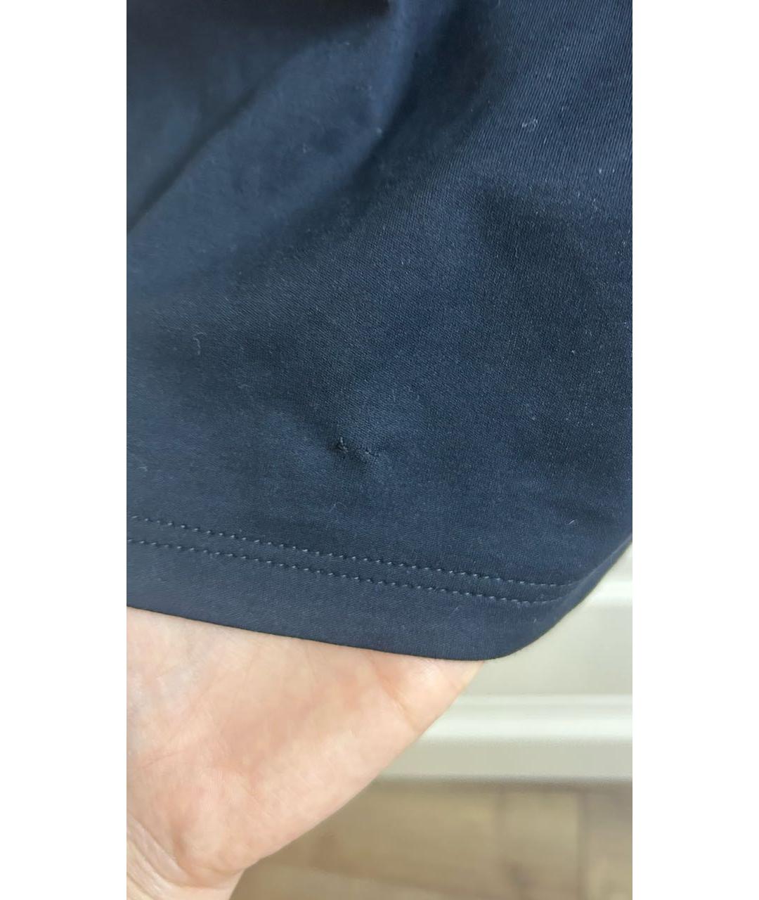 LOUIS VUITTON Темно-синее повседневное платье, фото 5