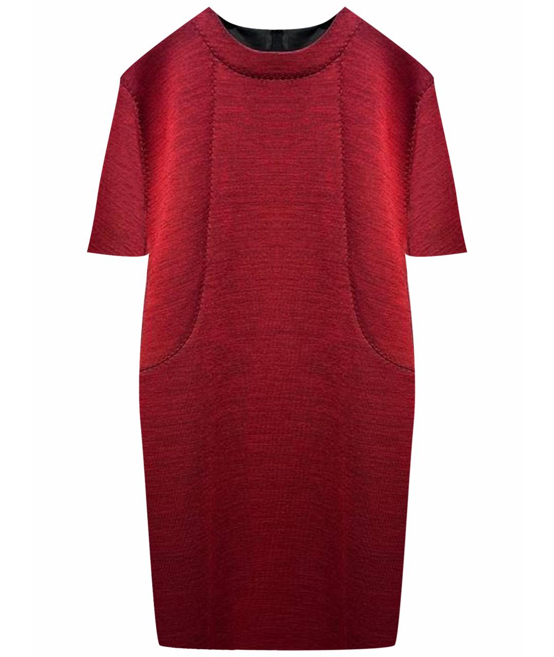 LANVIN Красное повседневное платье, фото 1