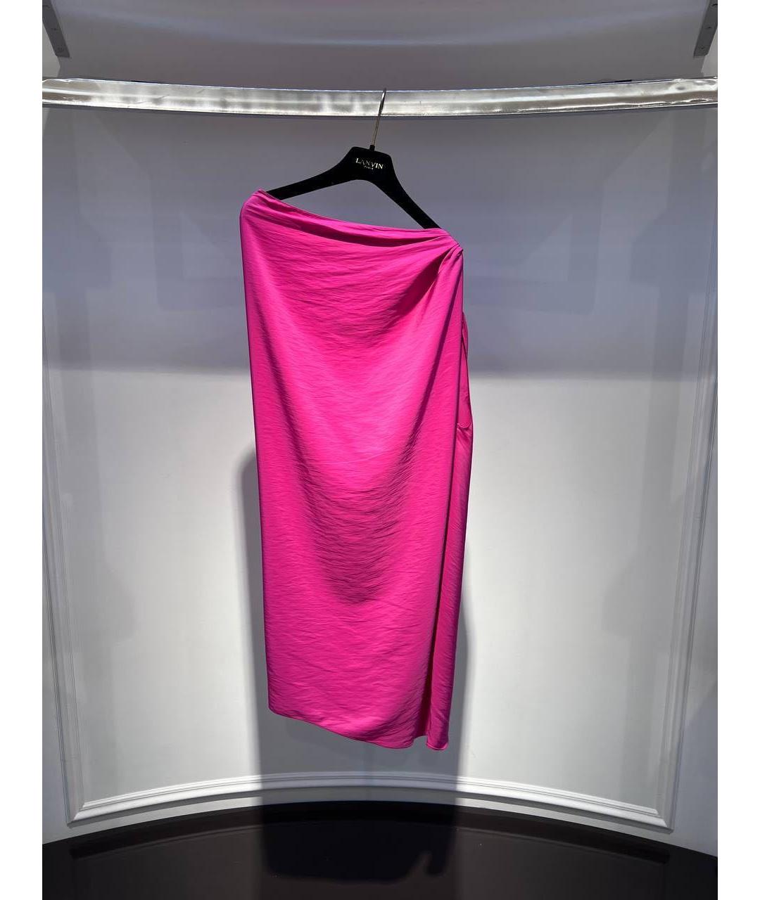 LANVIN Фуксия вечернее платье, фото 3