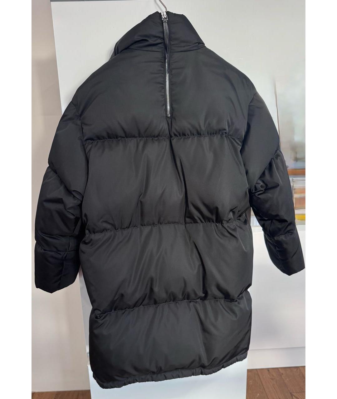 PRADA Черная полиэстеровая куртка, фото 2
