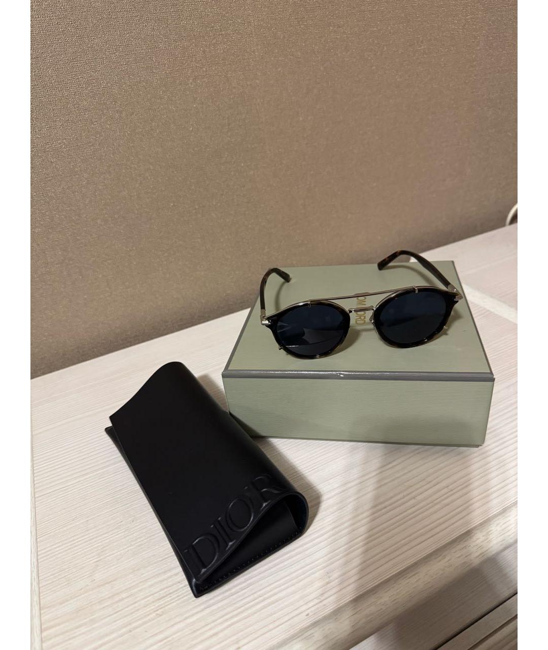CHRISTIAN DIOR Темно-синие солнцезащитные очки, фото 5