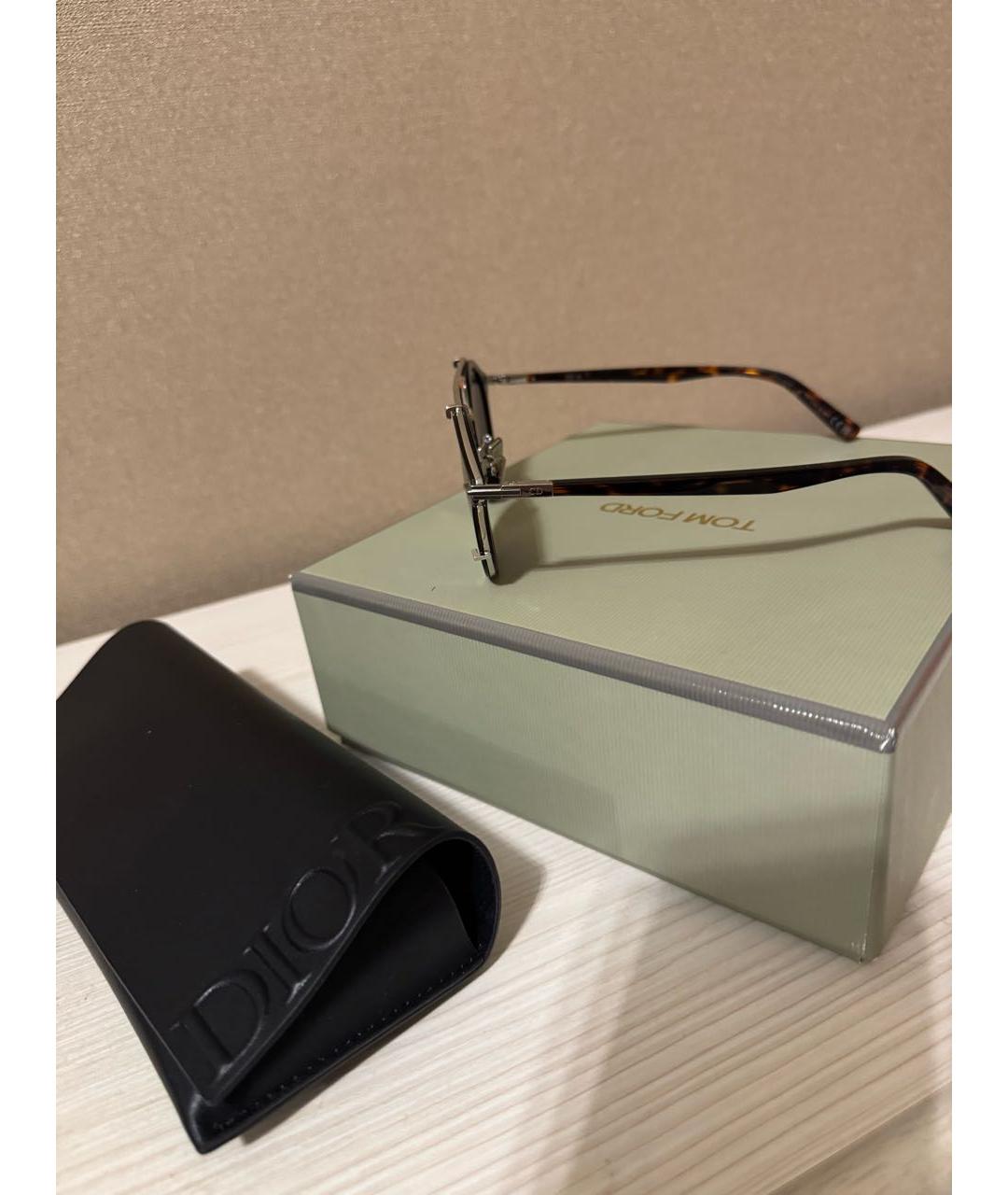 CHRISTIAN DIOR Темно-синие солнцезащитные очки, фото 4