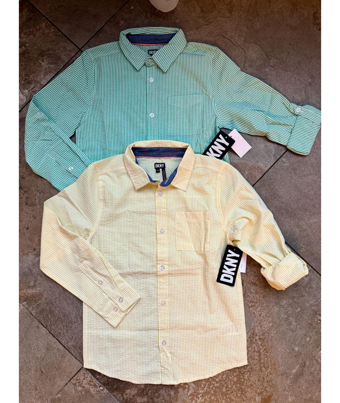 DKNY Хлопковая детская рубашка, фото 2