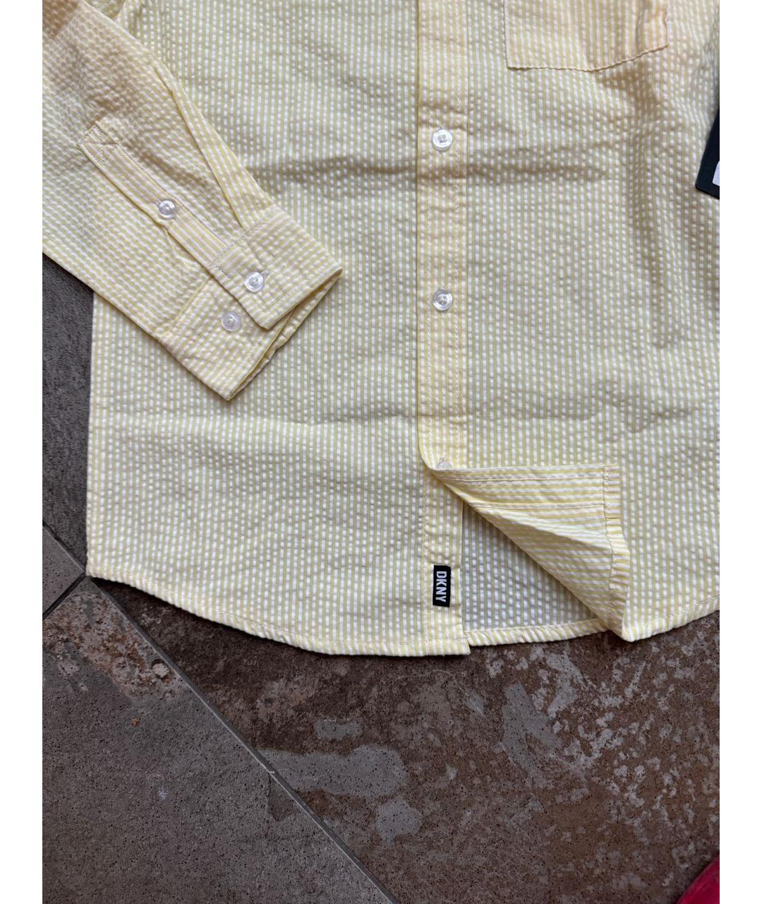 DKNY Хлопковая детская рубашка, фото 4