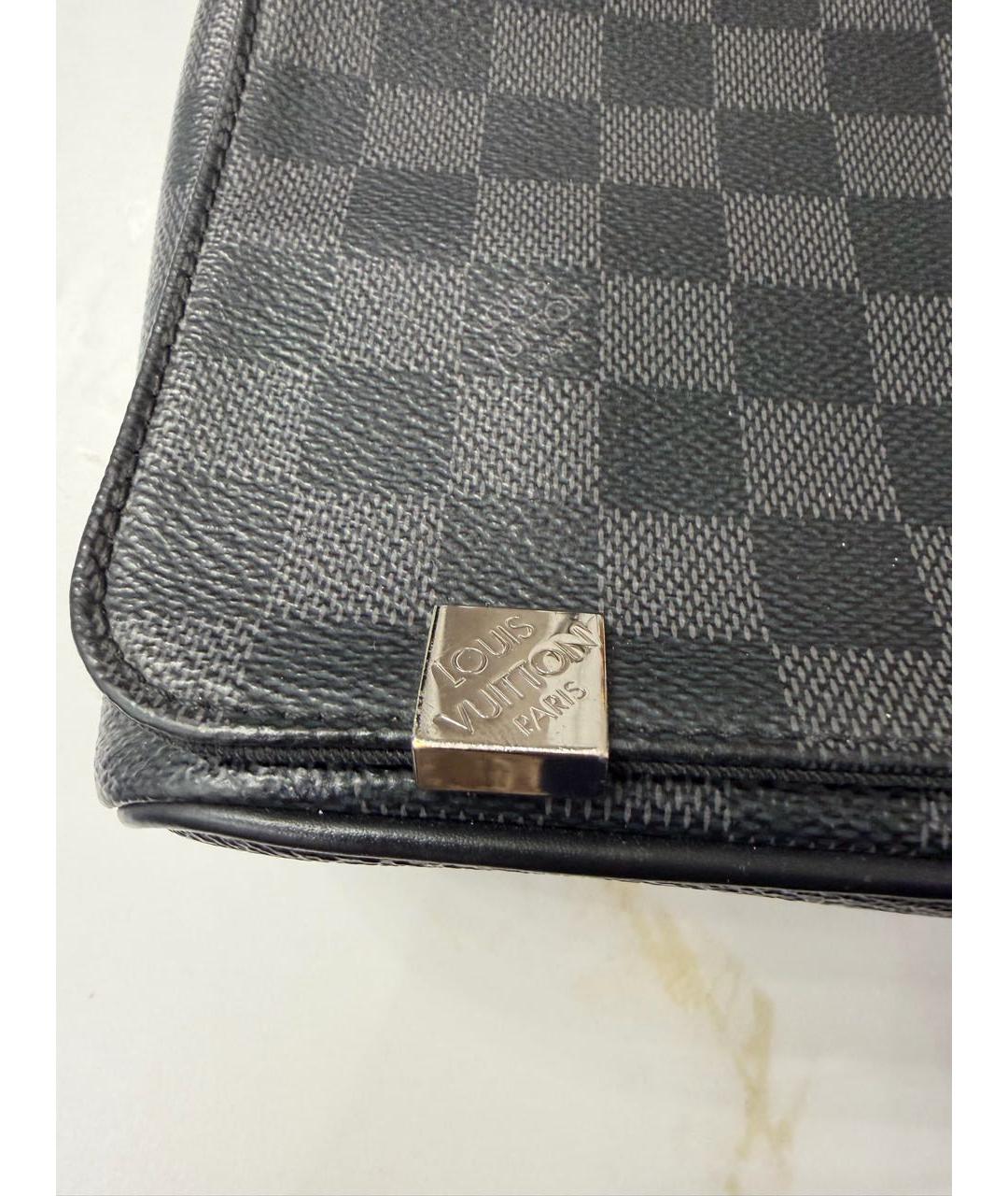 LOUIS VUITTON Черная сумка на плечо, фото 4