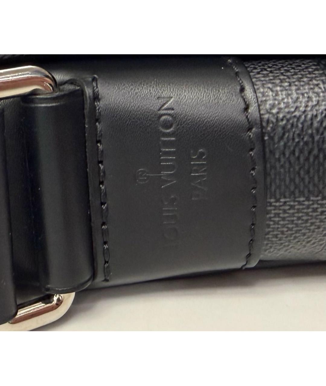 LOUIS VUITTON Черная сумка на плечо, фото 7