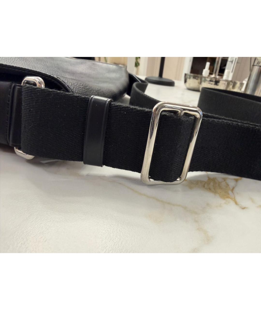 LOUIS VUITTON Черная сумка на плечо, фото 3