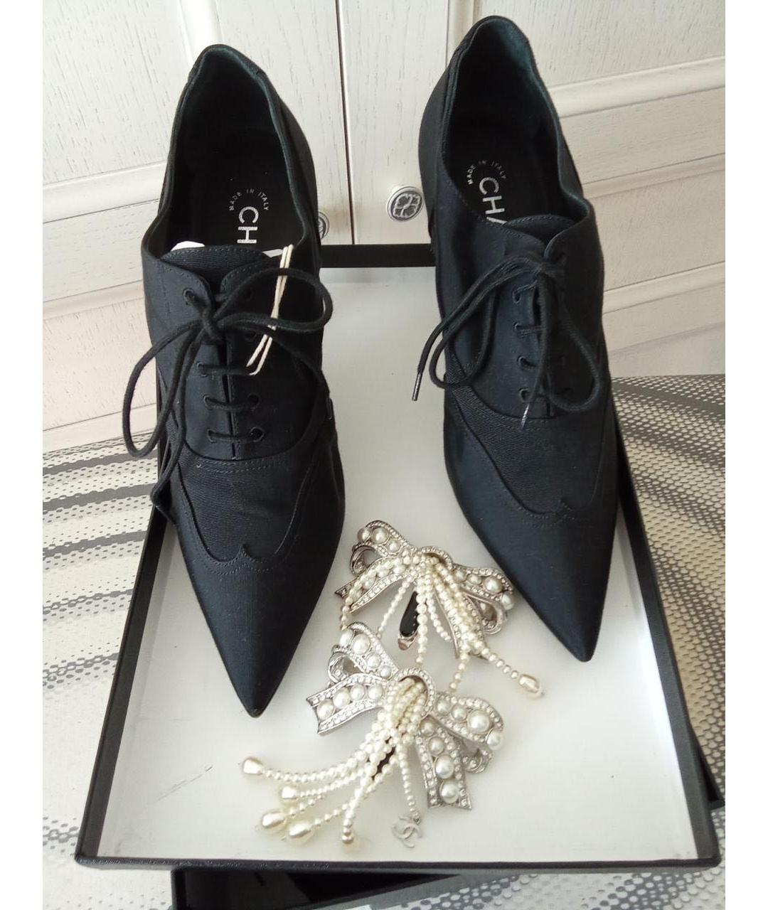 CHANEL Черные ботильоны, фото 3