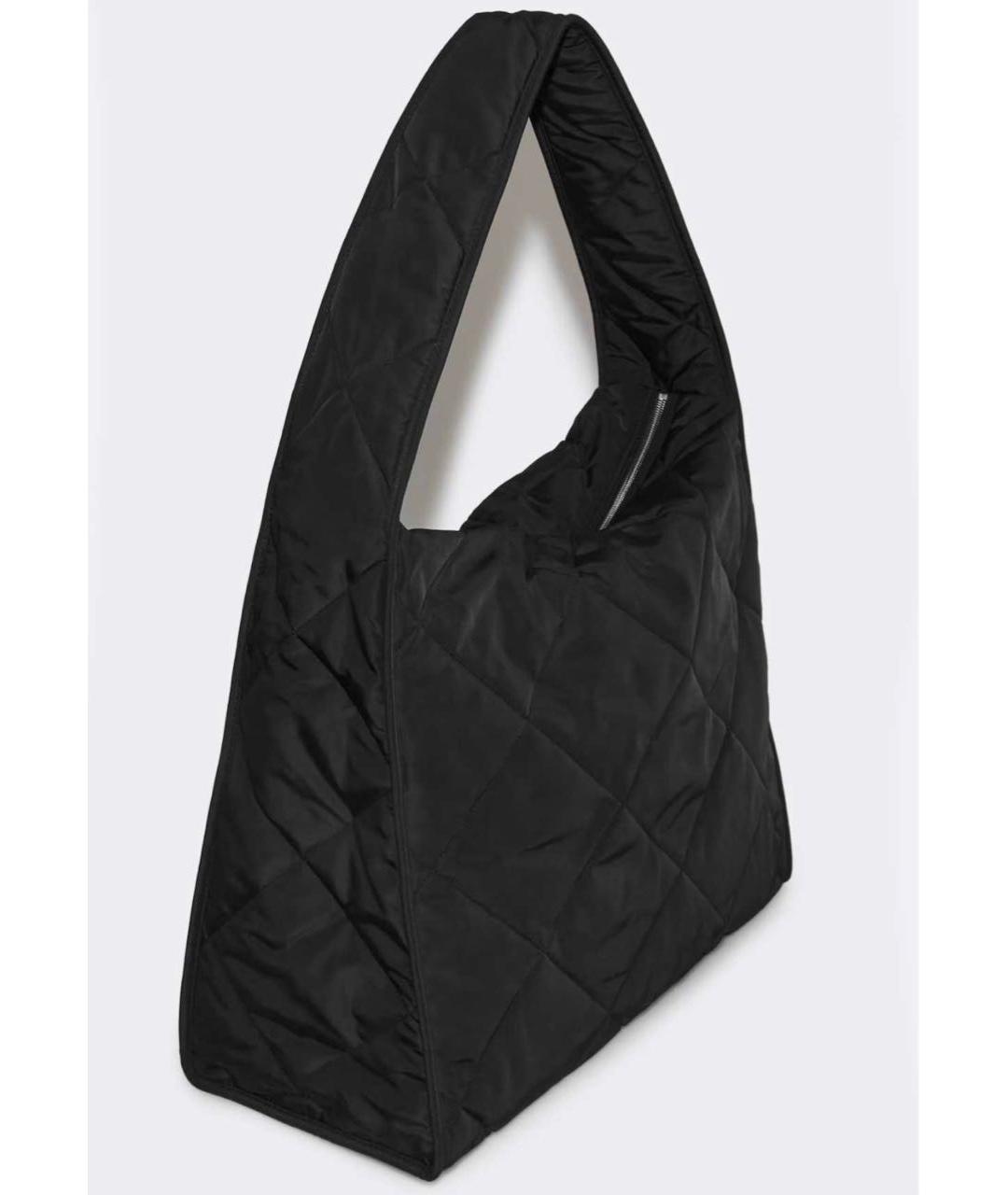 COS Черная тканевая сумка через плечо, фото 2