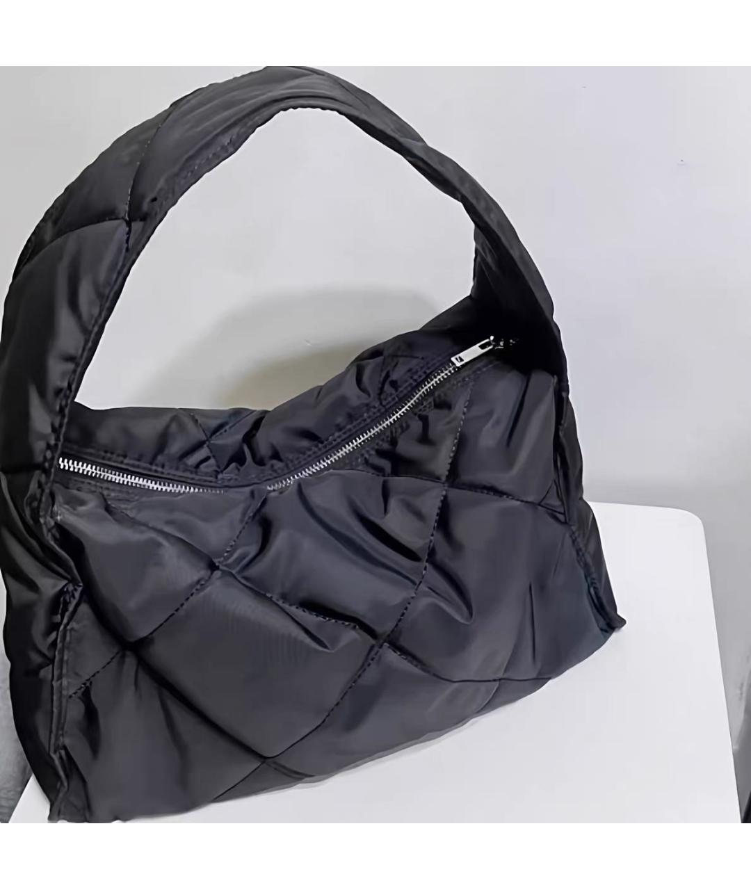 COS Черная тканевая сумка через плечо, фото 3