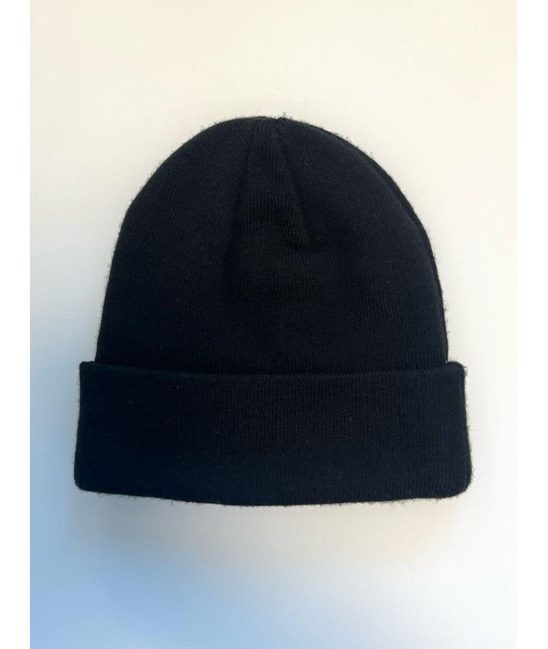 KARL LAGERFELD Черная шерстяная шапка, фото 2
