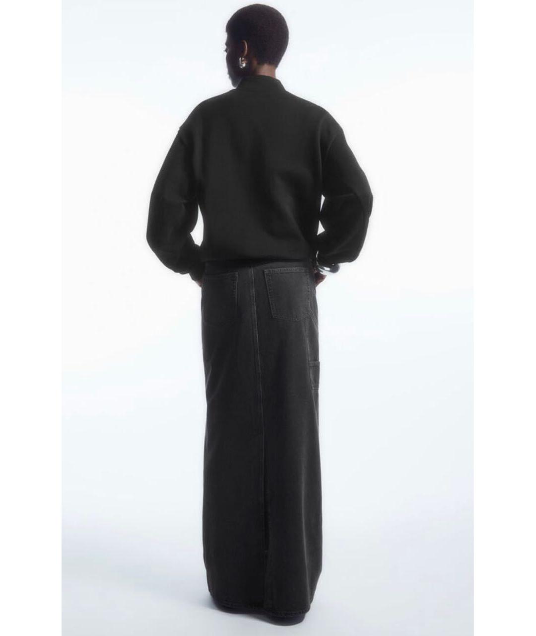 COS Черный хлопковый джемпер / свитер, фото 2