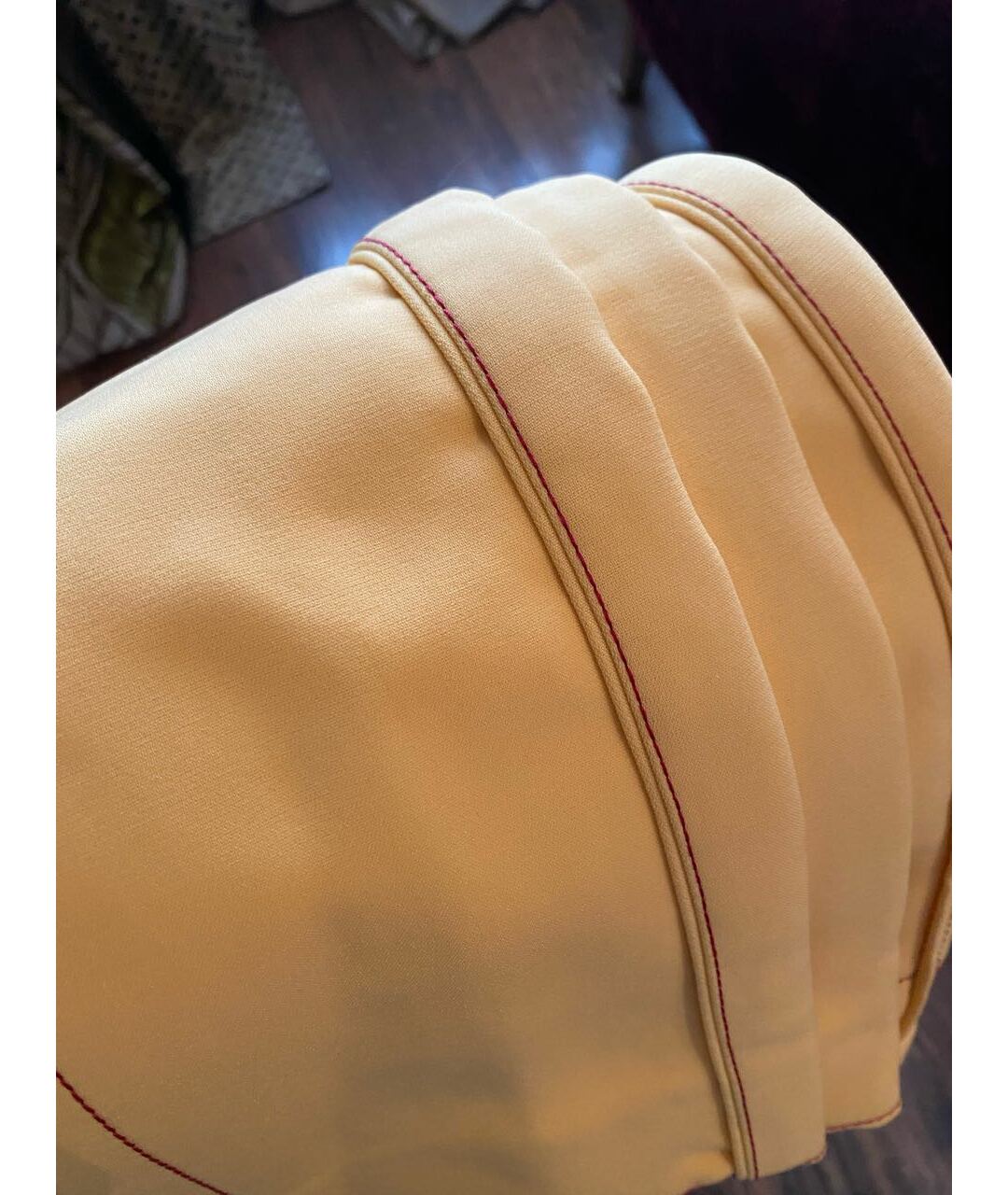 LOUIS VUITTON PRE-OWNED Желтые прямые джинсы, фото 4