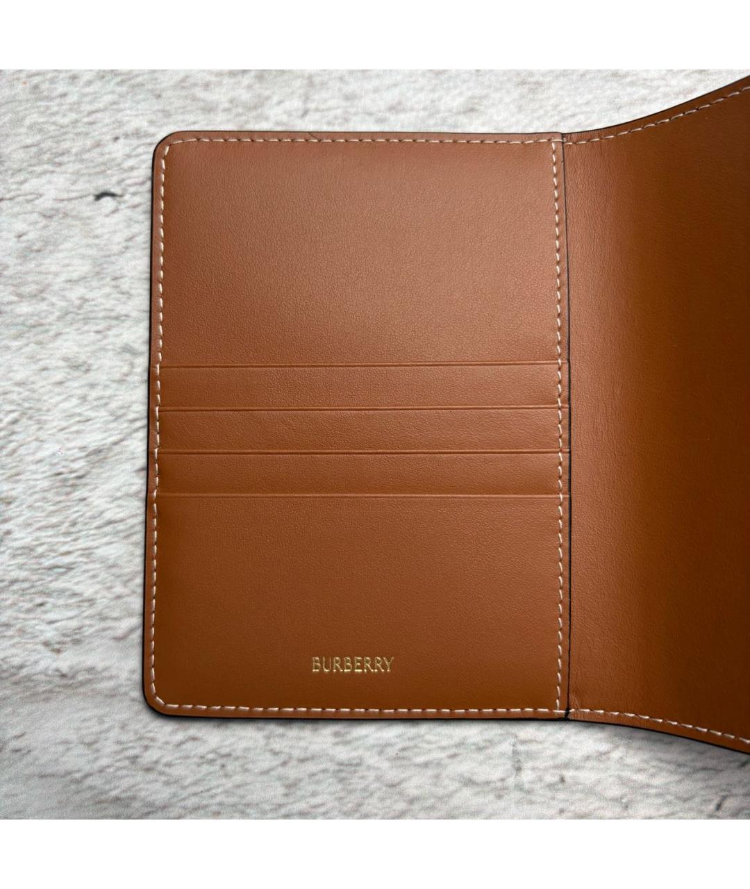 BURBERRY Кожаный кошелек, фото 4