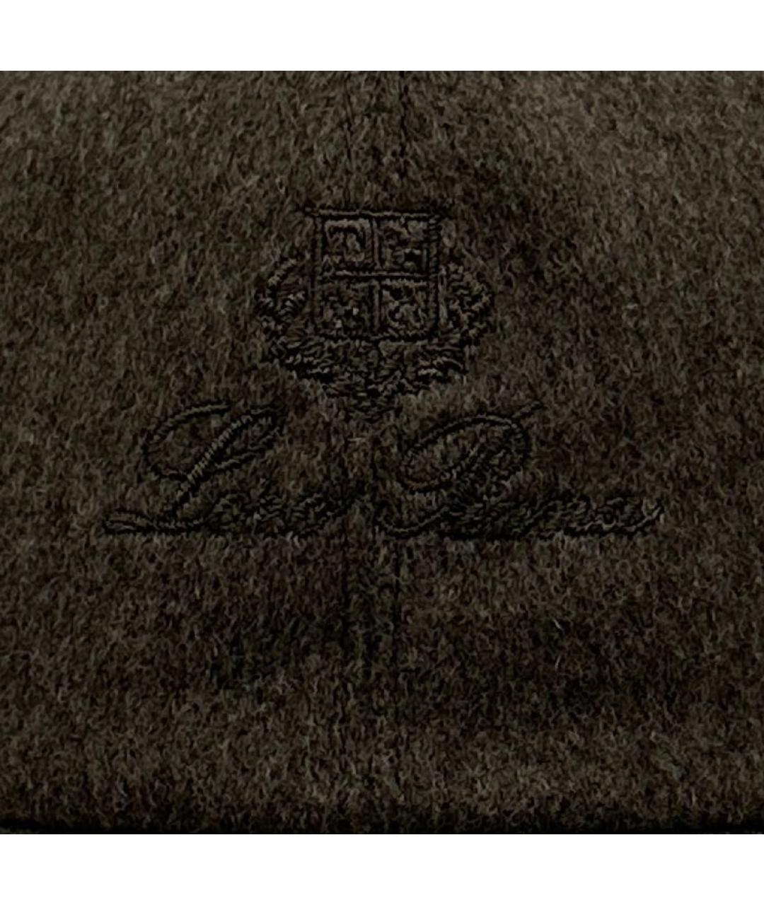 LORO PIANA Коричневая кашемировая кепка/бейсболка, фото 4