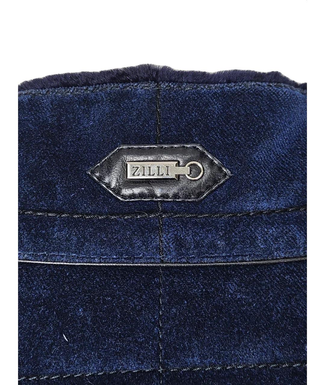 ZILLI Синяя кашемировая куртка, фото 7