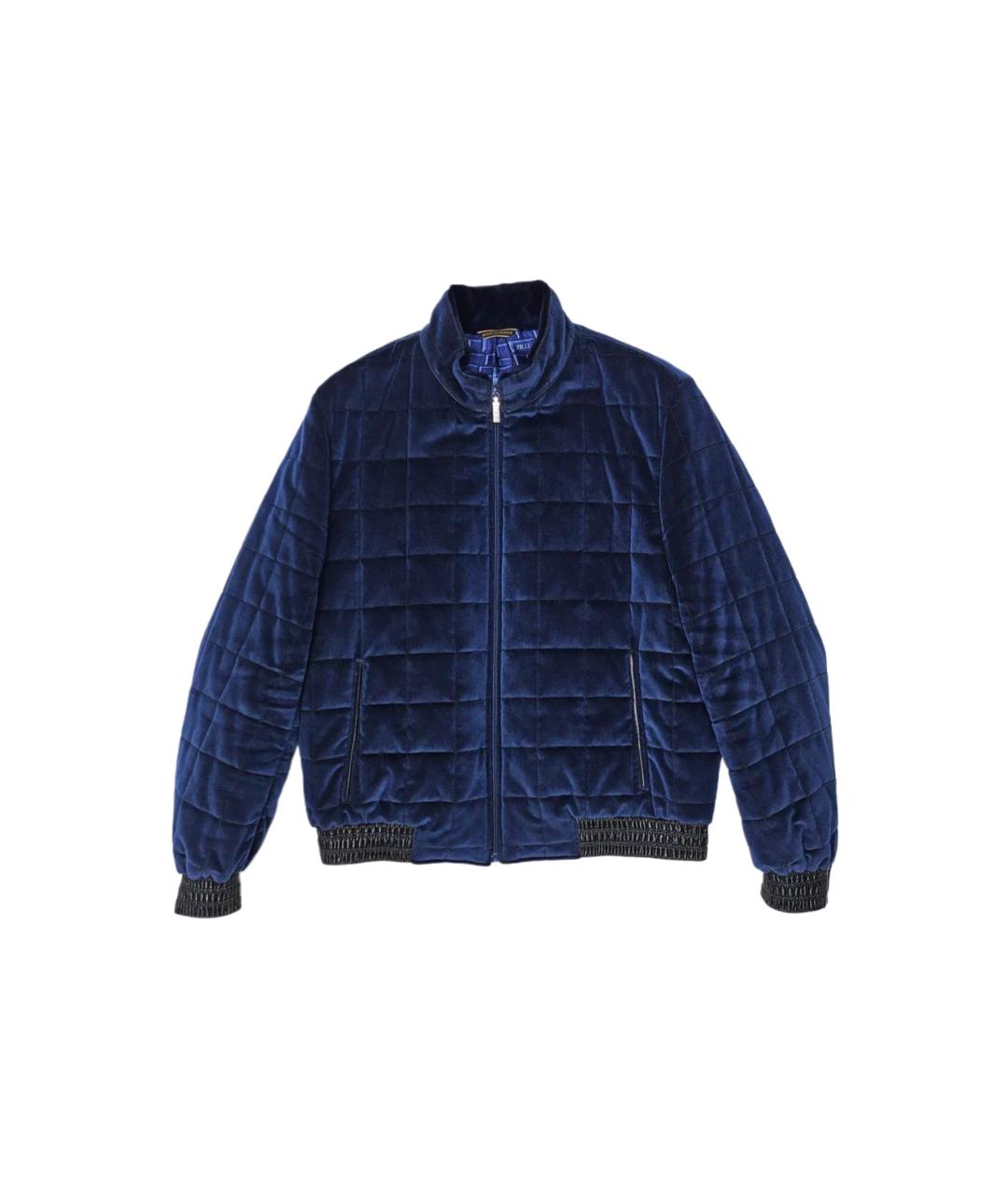 ZILLI Синяя кашемировая куртка, фото 10