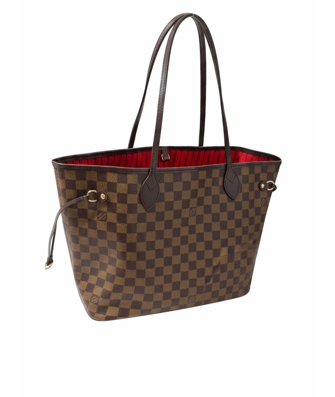 LOUIS VUITTON Коричневая сумка тоут, фото 1