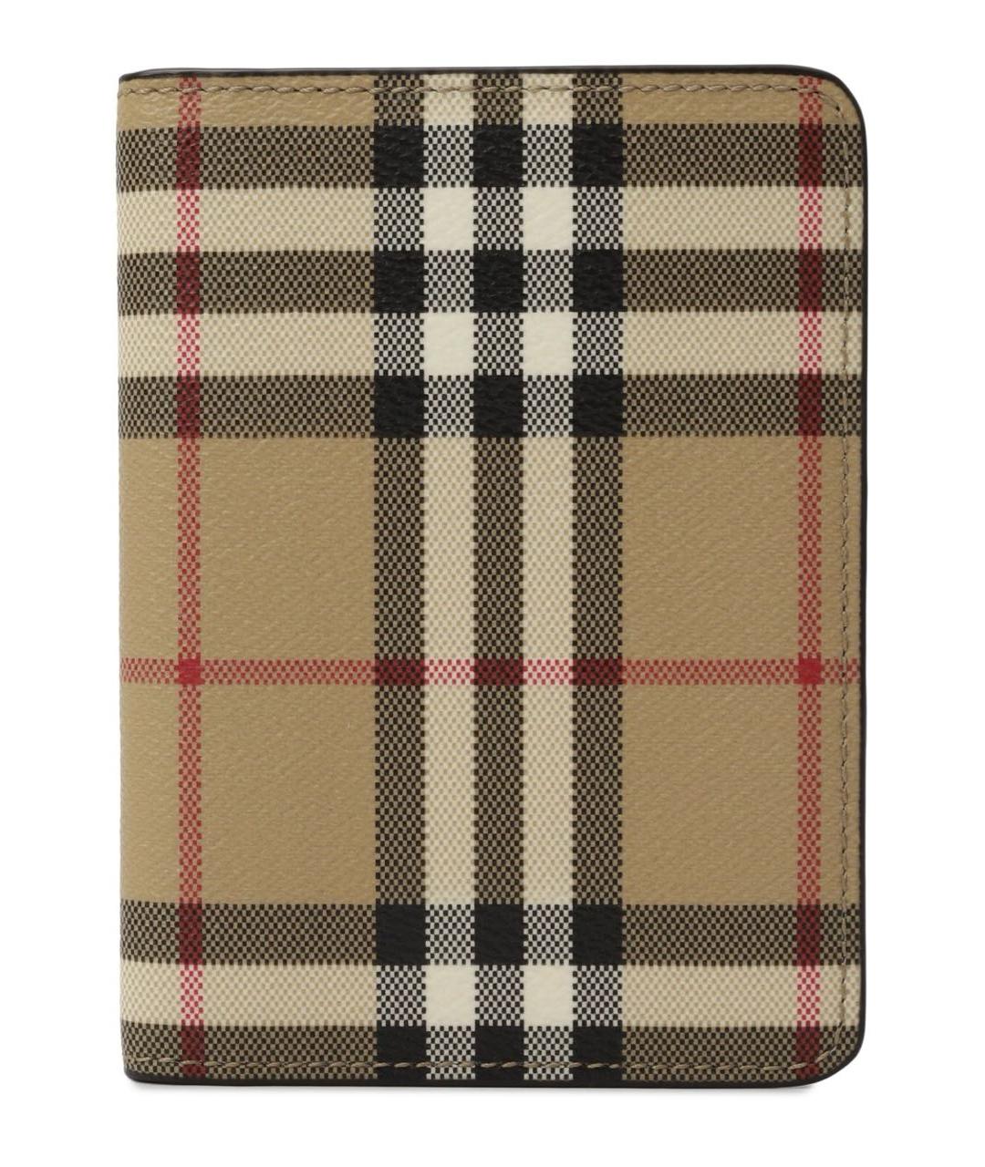 BURBERRY Кожаный кошелек, фото 4