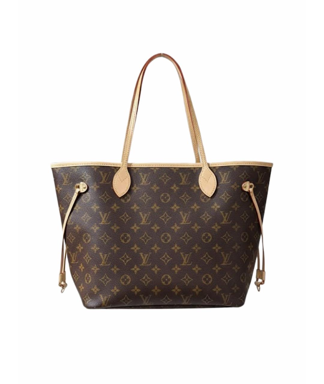 LOUIS VUITTON Коричневая сумка тоут, фото 1