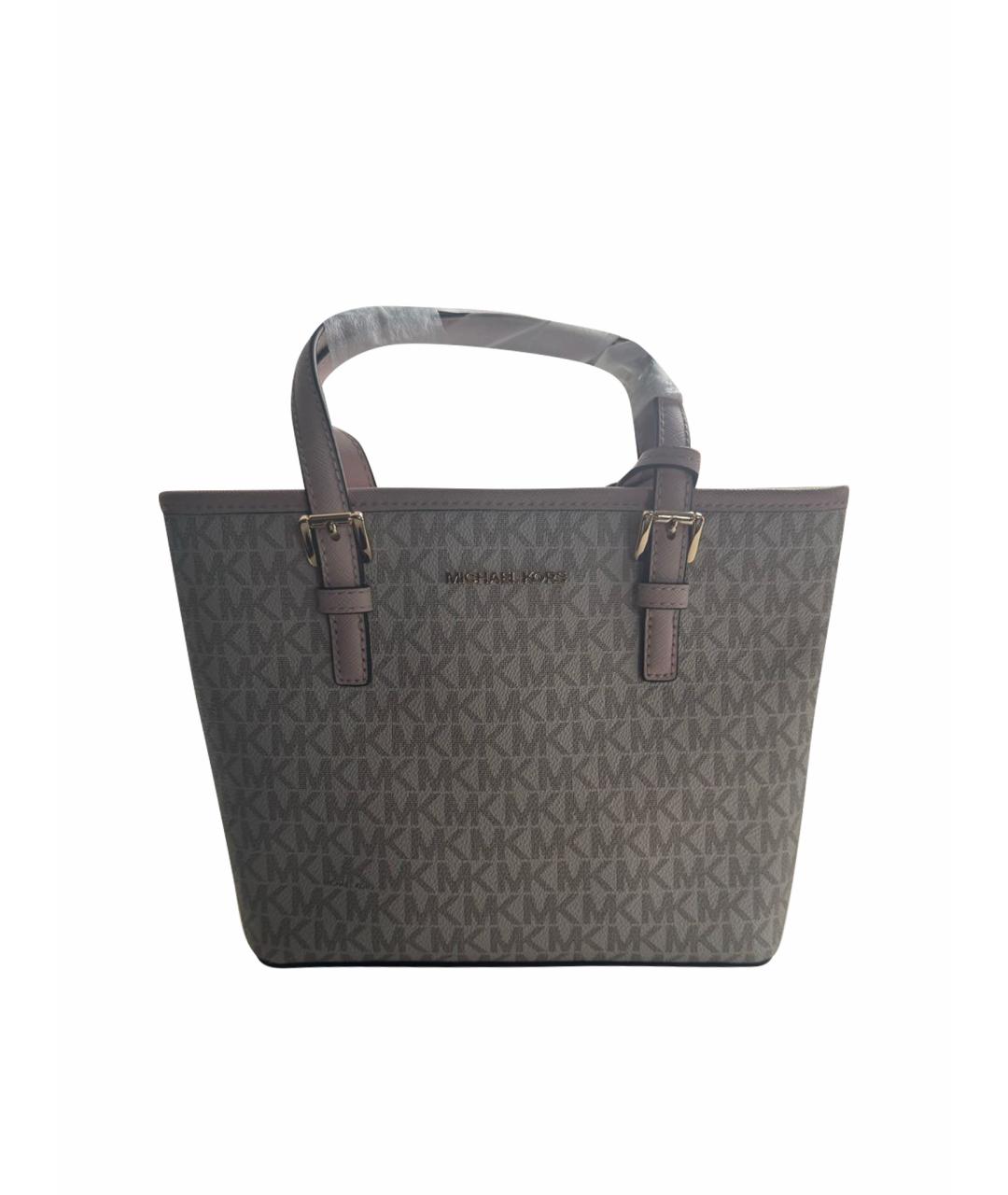 MICHAEL KORS Коралловая кожаная сумка через плечо, фото 8